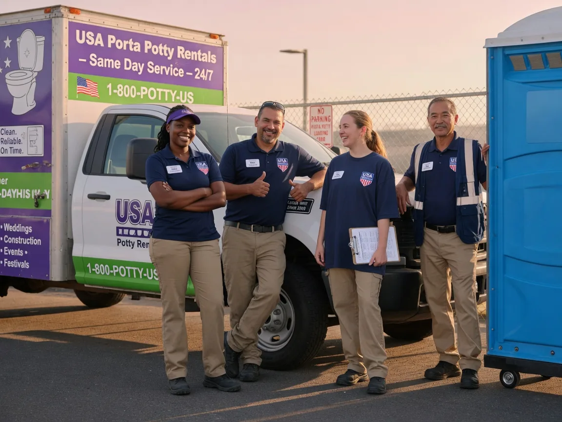Porta Potty Rental company in Yorkville, CA