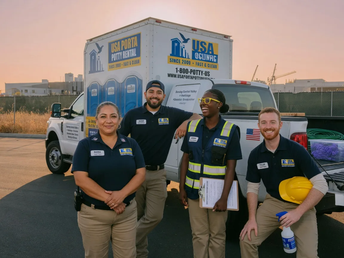 Portable Toilet Rental company in Yorkville, CA